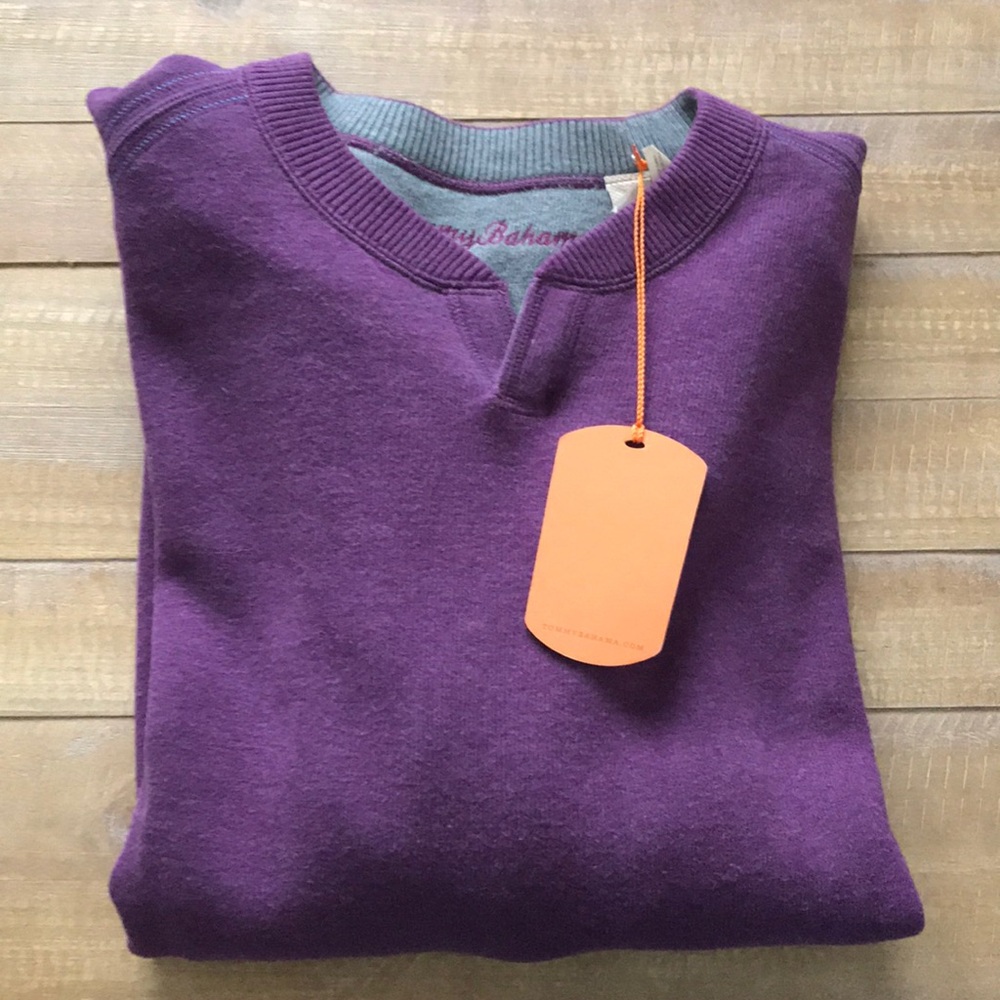 Purple Tommy Bahama sweater - Picture 2 of 2